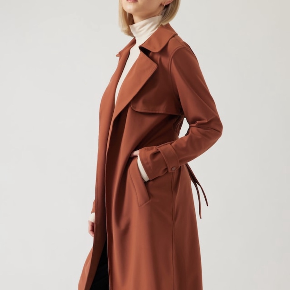 NWT Athleta Stellar Trench Coat